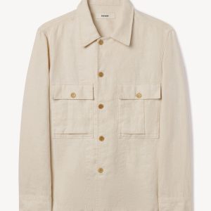 Loomed Linen P-43 Fatigue Shirt